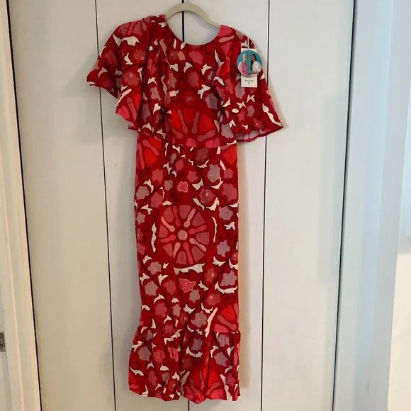 knee length dresses for ladies Zinnia Sparkly Midi Dress main image 0